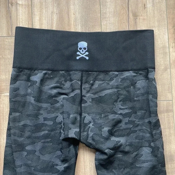 Soulcycle Camo Seamless Tights Leggings M - Picture 8 of 8